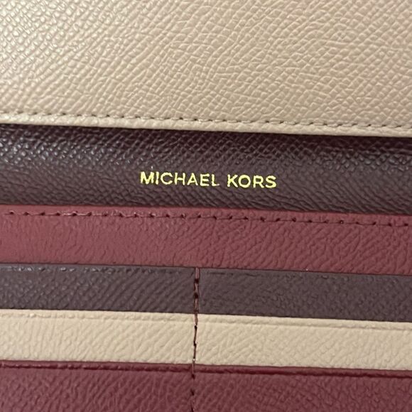 Michael Kors Burgundy Wallet - Picture 13 of 14